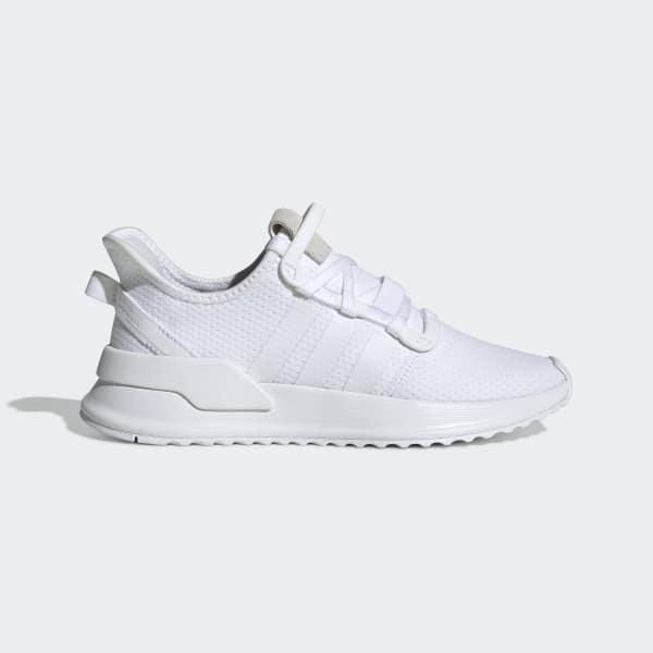 white adidas running shoes