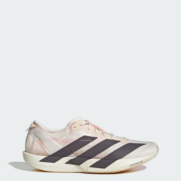 สีขาว รองเท้าวิ่ง Adizero Adios 9