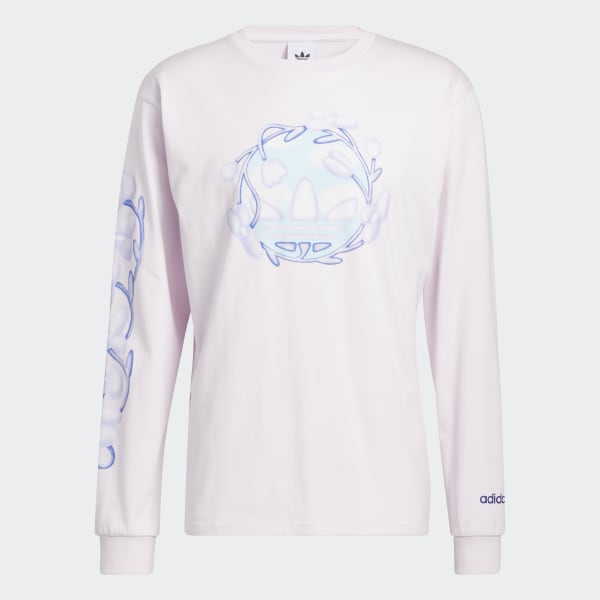adidas trefoil long sleeve tee