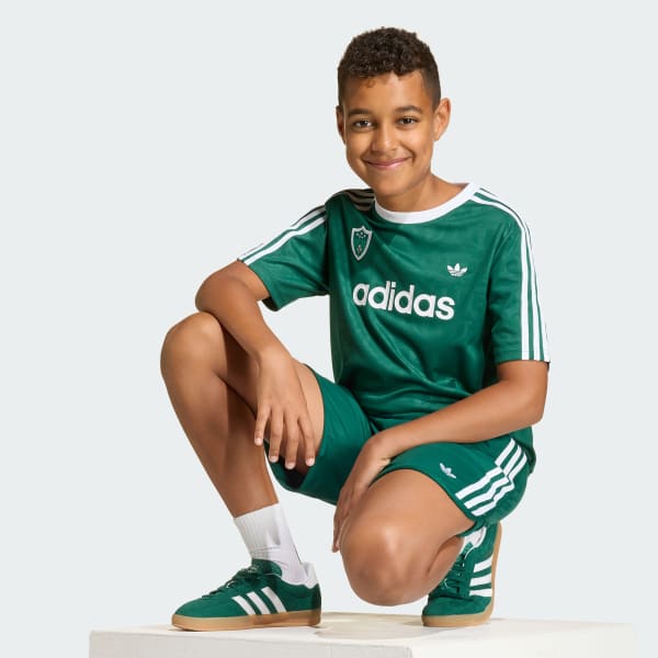 สีเขียว กางเกงขาสั้น ADIDAS DISNEY