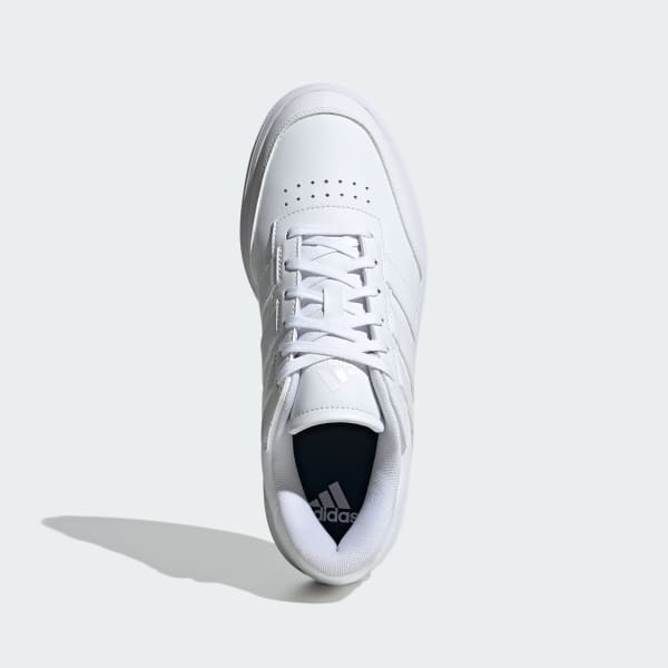 Adidas blancos 2025 con plateado