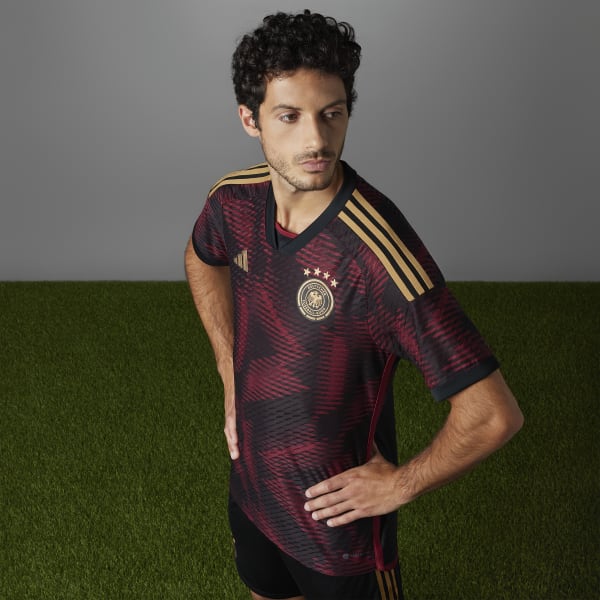 ウェア Adidas GERMANY 22 Away Authentic Black adidas Germany 22 Away Authentic Jersey - Black | adidas Deutschland
