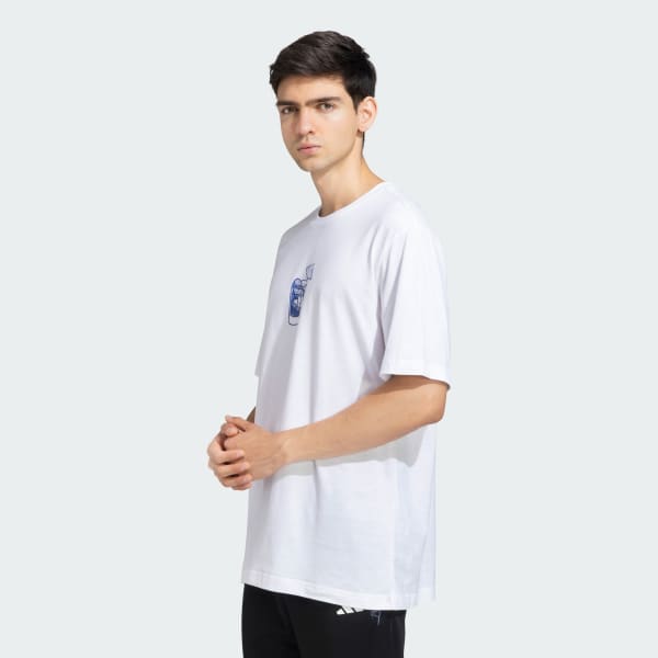 White The Triple Lemonade Drink Tee