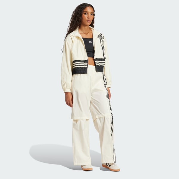 Blanco Chamarra Adibreak Woven Two-In-One