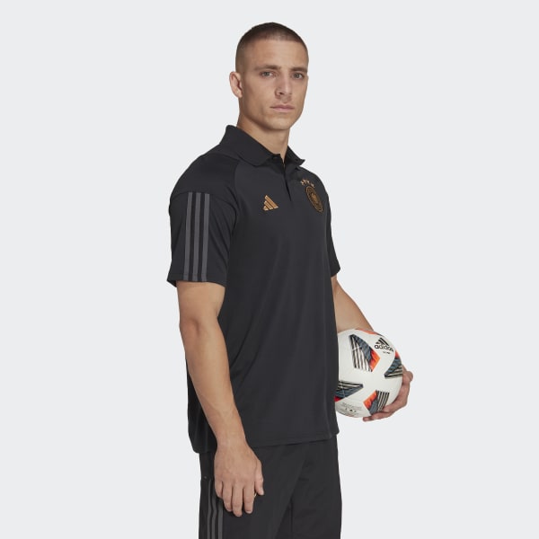Schwarz DFB Tiro 23 Poloshirt KO012