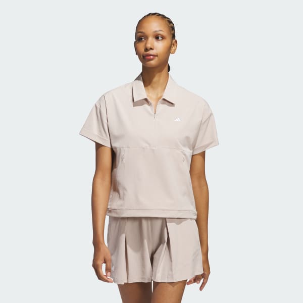 Kahverengi Go-To Kısa Kollu Sweatshirt