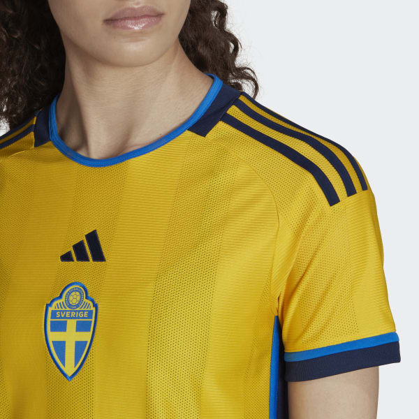 Geel Zweden 22 Thuisshirt