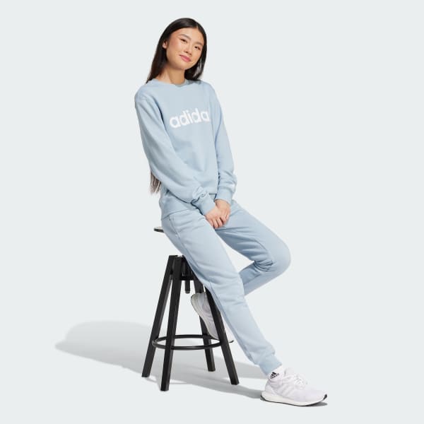 Azul Buzo Essentials Linear Felpa Francesa