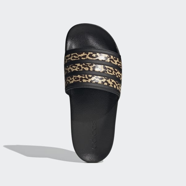 Adidas adilette slides leopard Clearance