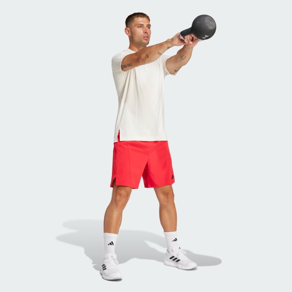 Red Designed for Training Hybrid Shorts