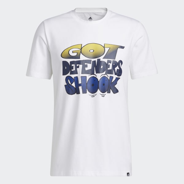 Hvit Got You Shook Graphic T-Shirt TQ643