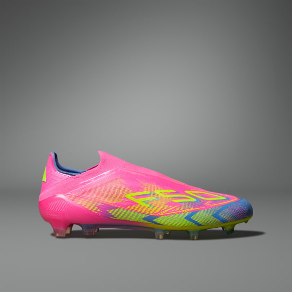 ruzová Kopačky F50 Elite Laceless Firm Ground