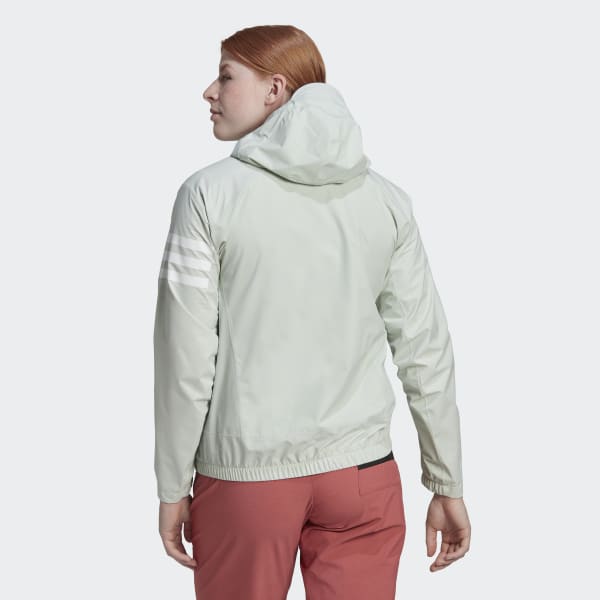 Zielony Terrex Utilitas Rain Jacket AW039
