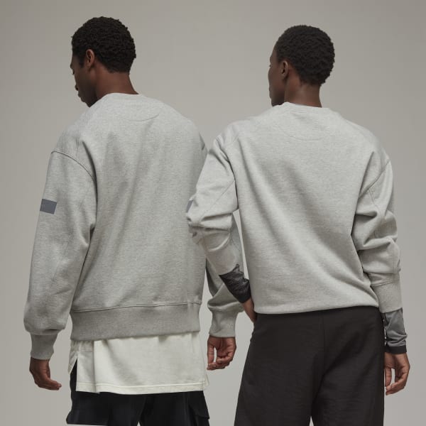 Grau Y-3 Organic Cotton Terry Sweatshirt