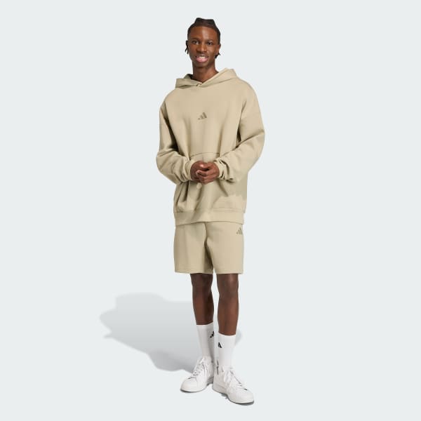 Brown Future Icons Small Logo Shorts