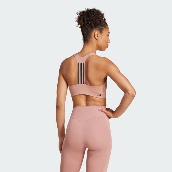 Powerimpact Training Medium-Support 3-Stripes Sporcu Sütyeni