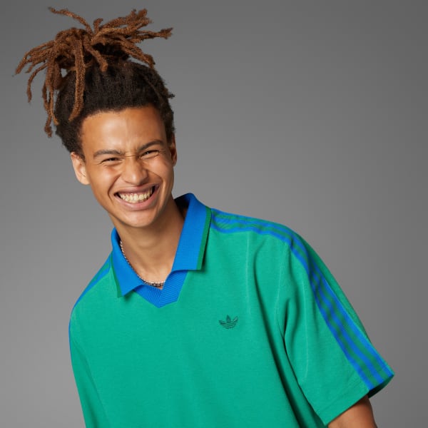 Verde Camiseta Polo Rolling Links