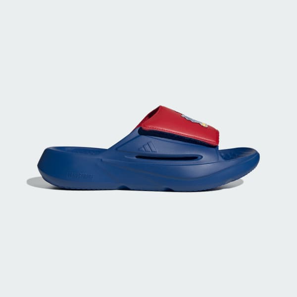 adidas Kansas Jayhawks Lightblaze Slide - Blue | Free