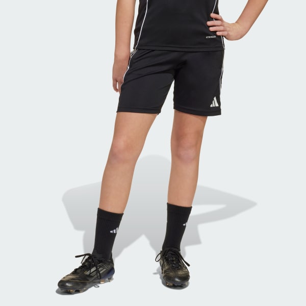 Black Tiro 25 Competition Training Shorts Kids