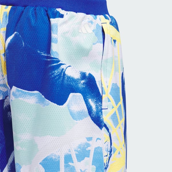 Adidas blue basketball shorts on sale