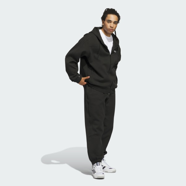 Svart Skateboarding Technical Fleece Jacket