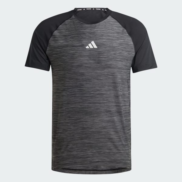 Black Gym+ Training 3-Stripes T-Shirt
