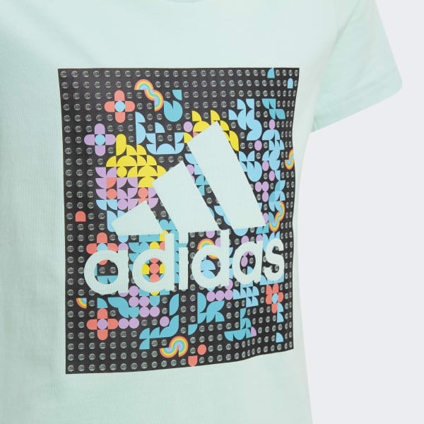 Turquoise adidas x LEGO® DOTS™ Graphic Tee