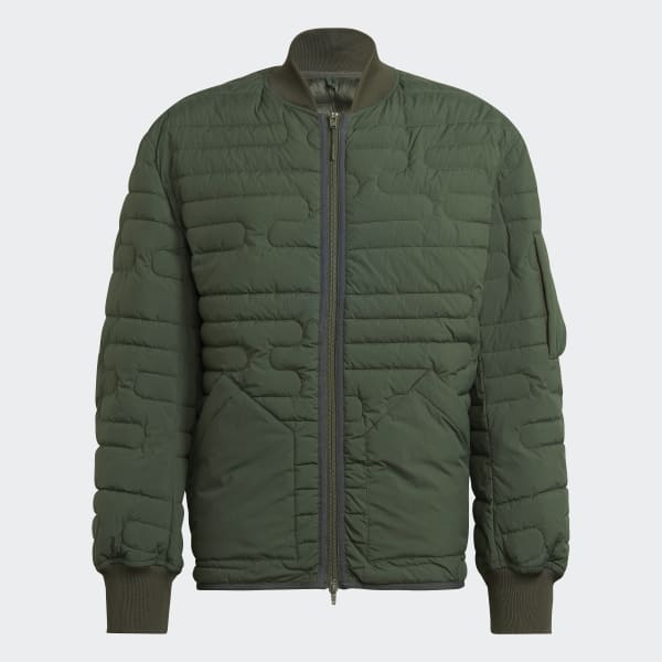 Verde Chamarra Bómber Y-3 Classic Cloud Insulated