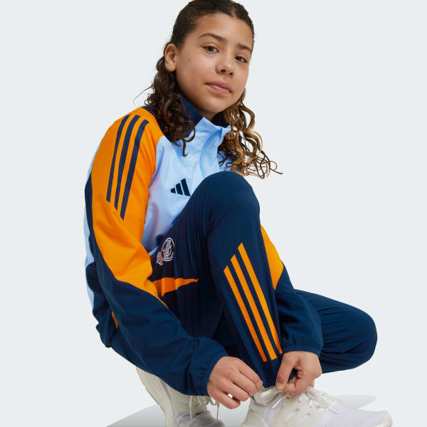 modrá Kalhoty Real Madrid Tiro 24 Competition Presentation Kids