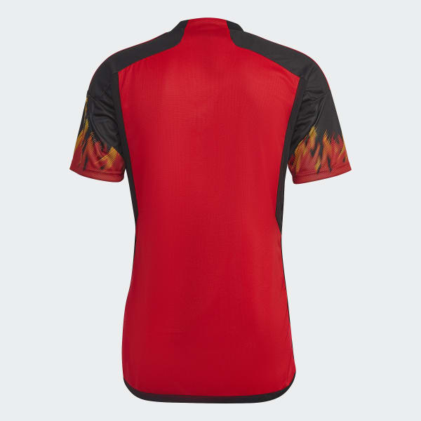 Rojo Camiseta Uniforme de Local Bélgica 22