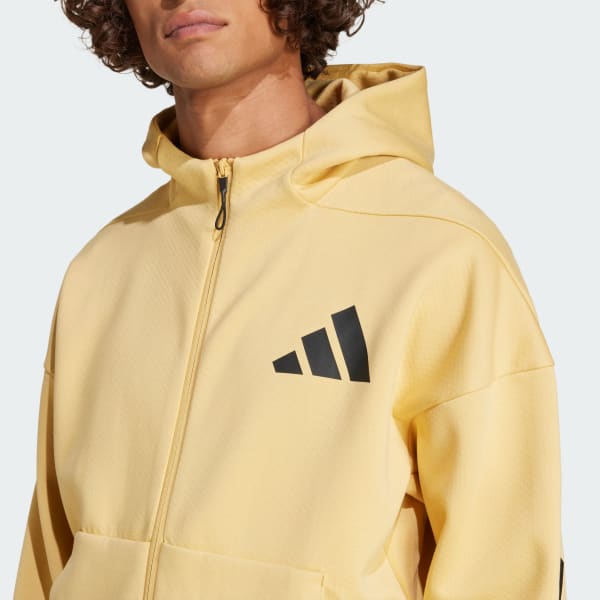 adidas New adidas Trainingsjack met Capuchon Beige
