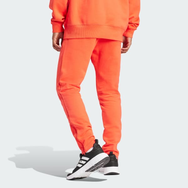 Orange ALL SZN Fleece Tapered Leg Zip Pants