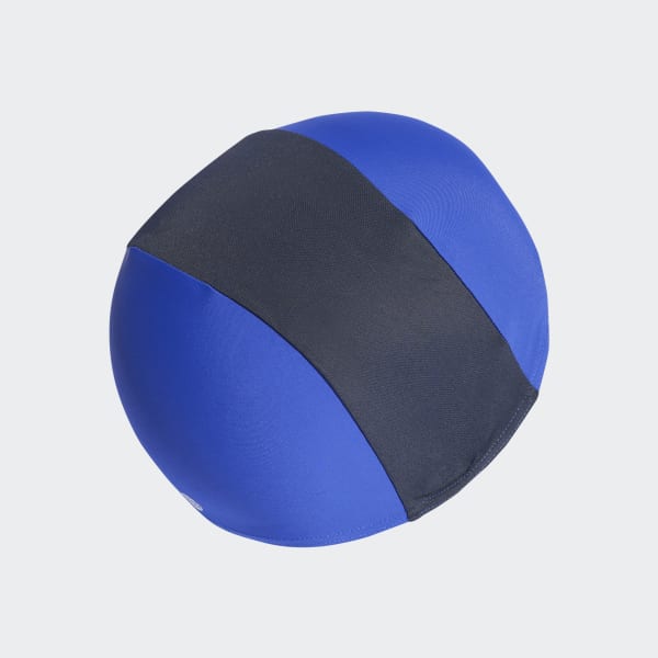 Blue Fabric Swim Cap