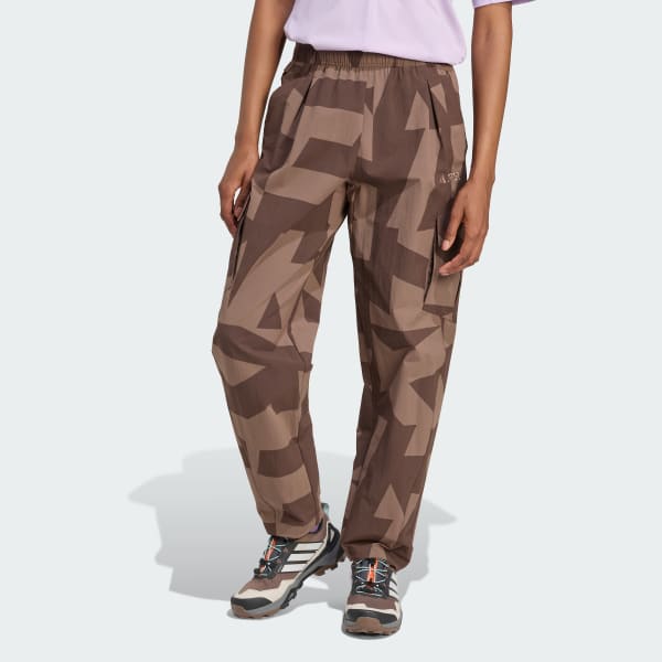 Marron Pantalón Terrex Xploric Cargo Printed