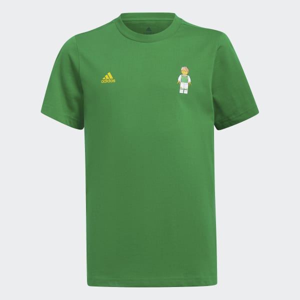 Verde Camiseta Estampada Futebol adidas x LEGO® TY116