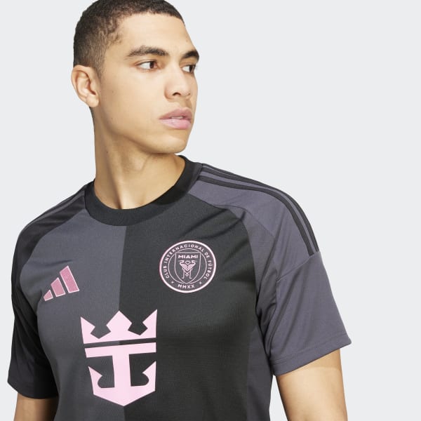 adidas Inter Miami CF 25/26 Messi Away Jersey - Black | Free