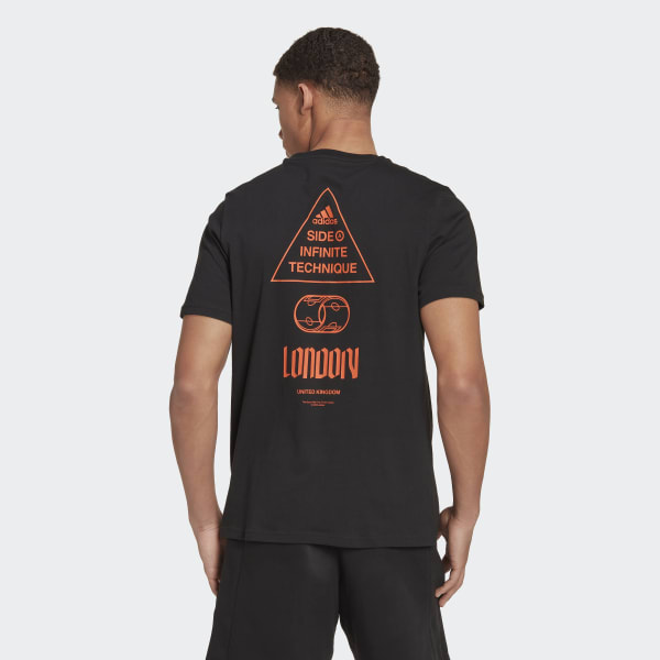 Schwarz London Graphic T-Shirt UG161