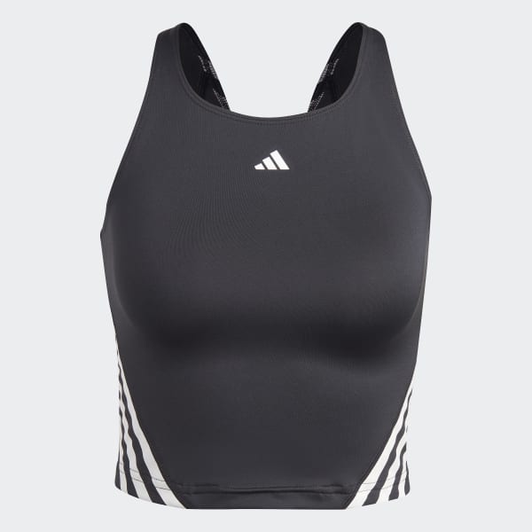 Preto Regata Treino Icons 3-Stripes
