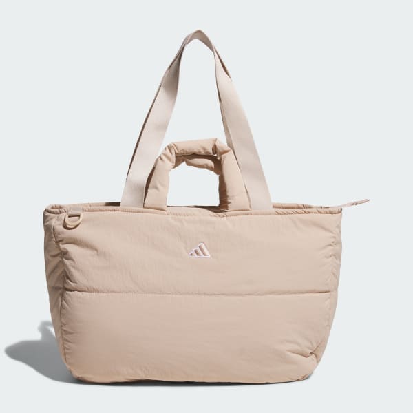 Cokelat Tas Tote Besar Quilt