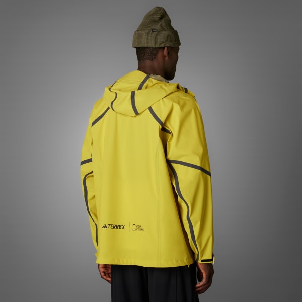 Yellow adidas National Geographic WIND.RDY Jacket