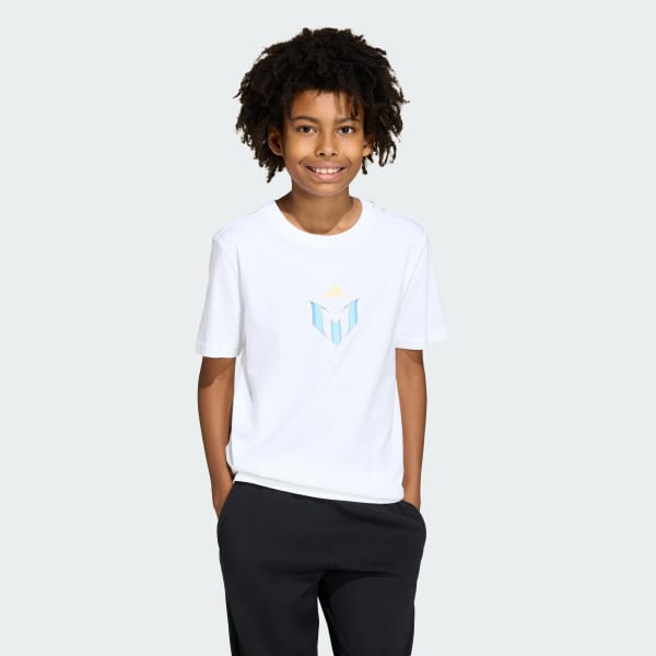 Beyaz MESSI ICON GRAPHIC TİŞÖRT