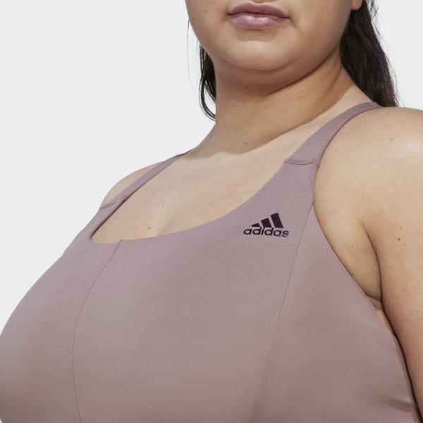 Purple CoreFlow Medium-Support Bra (Plus Size) SS633