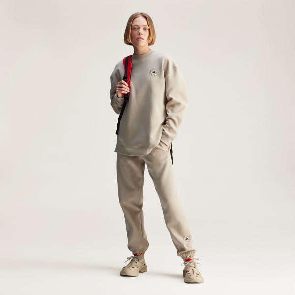 adidas by Stella McCartney Loose Sweat Pants Beige adidas Deutschland