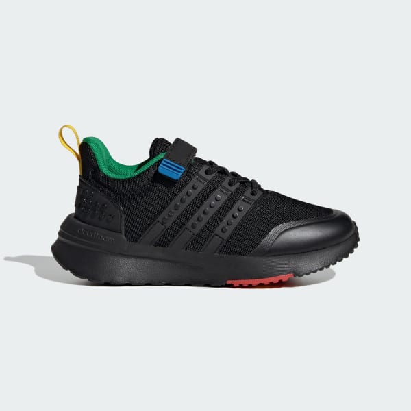👟 adidas x Racer Elastic Lace and Top Strap Shoes - Black | Kids' Lifestyle | adidas US 👟