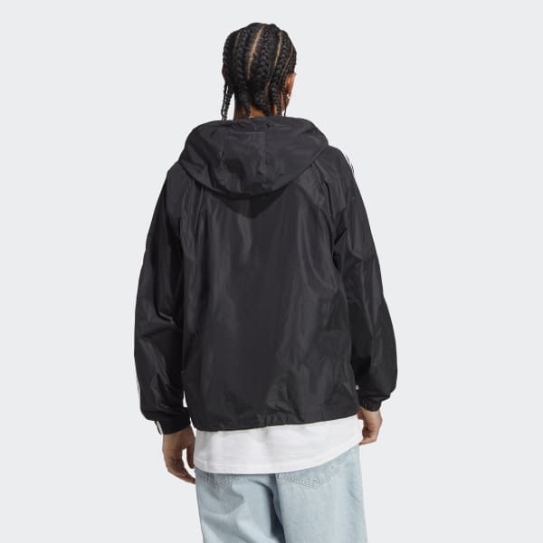 Svart Adicolor Classics Windbreaker