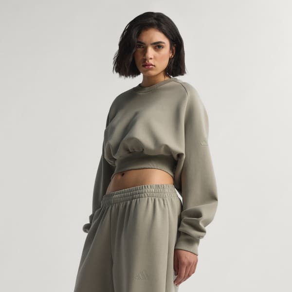 groen Soft Lux Loose-fit Sweatshirt
