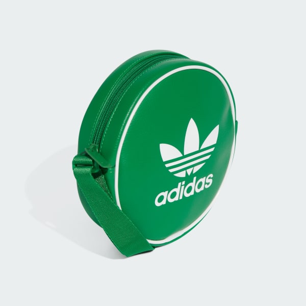 ADIDAS【シンプルで実用性が高い☆Adicolor Classic Round Bag】 adidas Adicolor Classic Round Bag - Green | Free Shipping