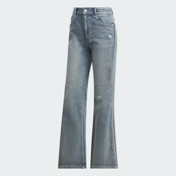 マルチ ウォッシュド フレア パンツ