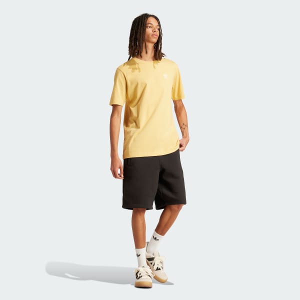Beige Trefoil Essentials Tee