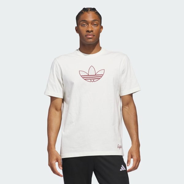 White WORLD CUP 26 SPAIN AWAY GRAPHIC TEE